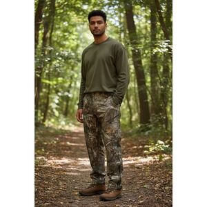 Columbia Camouflage Pants Size XL PHG Omni-Heat Realtree Extra Waterproof 40x34